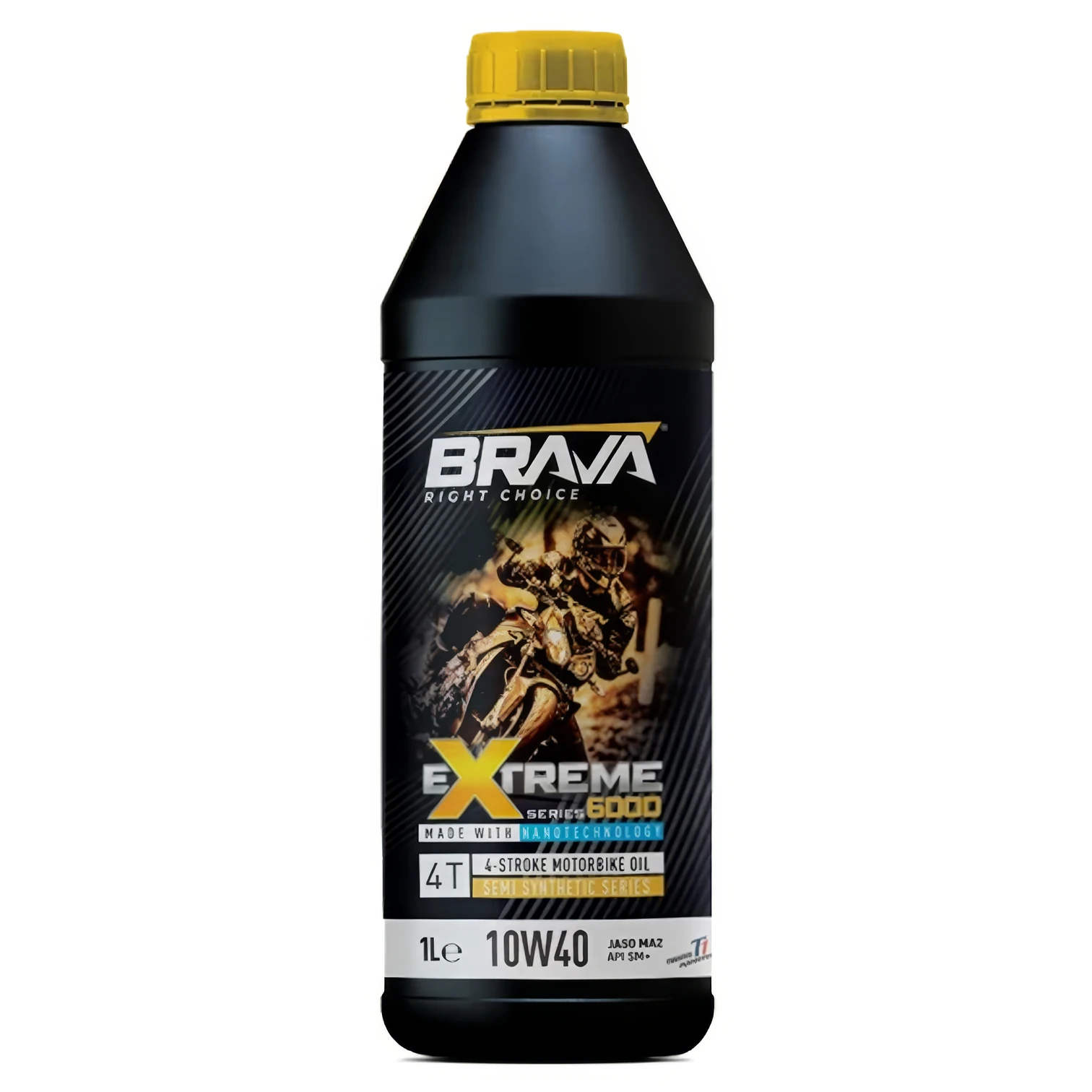 BRAVA EXTREME 6000 4T 10W40 YARI SENTETİK 1L