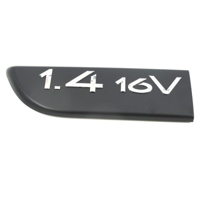 MEGANE 2 KAPI BAND YAZISI "1.4 16V" SOL SİYAH MONOGRAM- YERLİ ÜRETİM