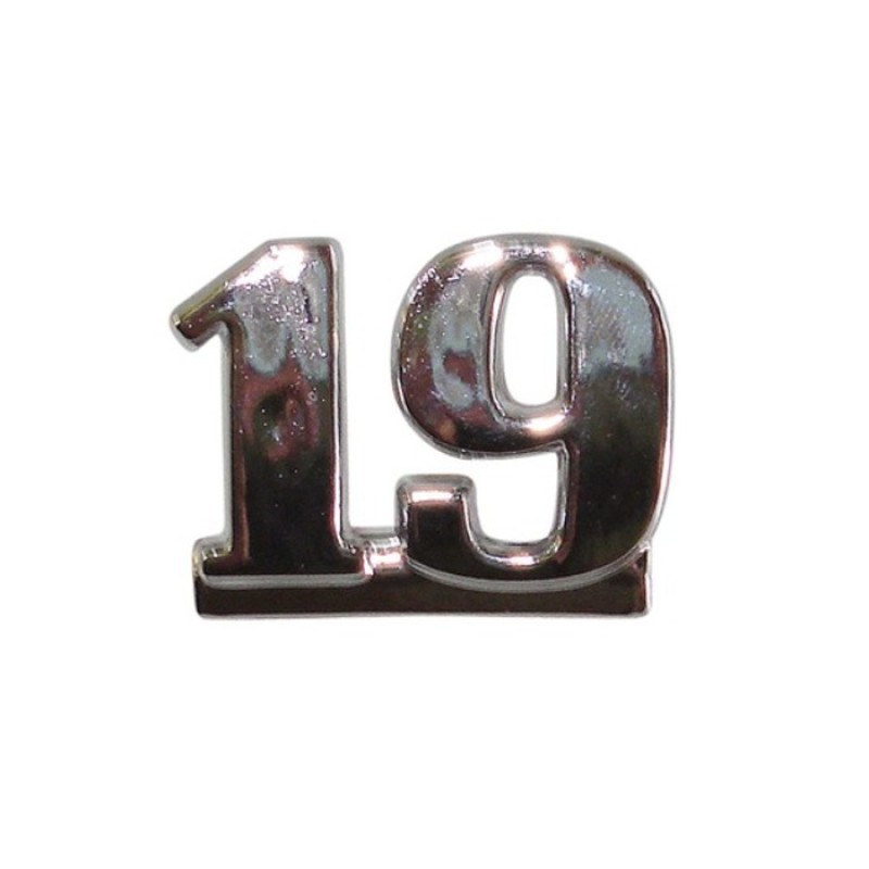 R19 Arka Yazı (19) Monogram Yazı- YERLİ ÜRETİM