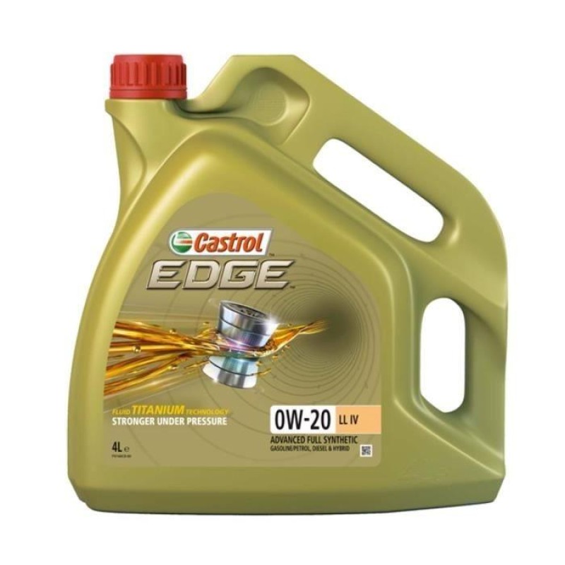 Castrol Edge 0W-20 LL Tam Sentetik 4 lt Motor Yağı