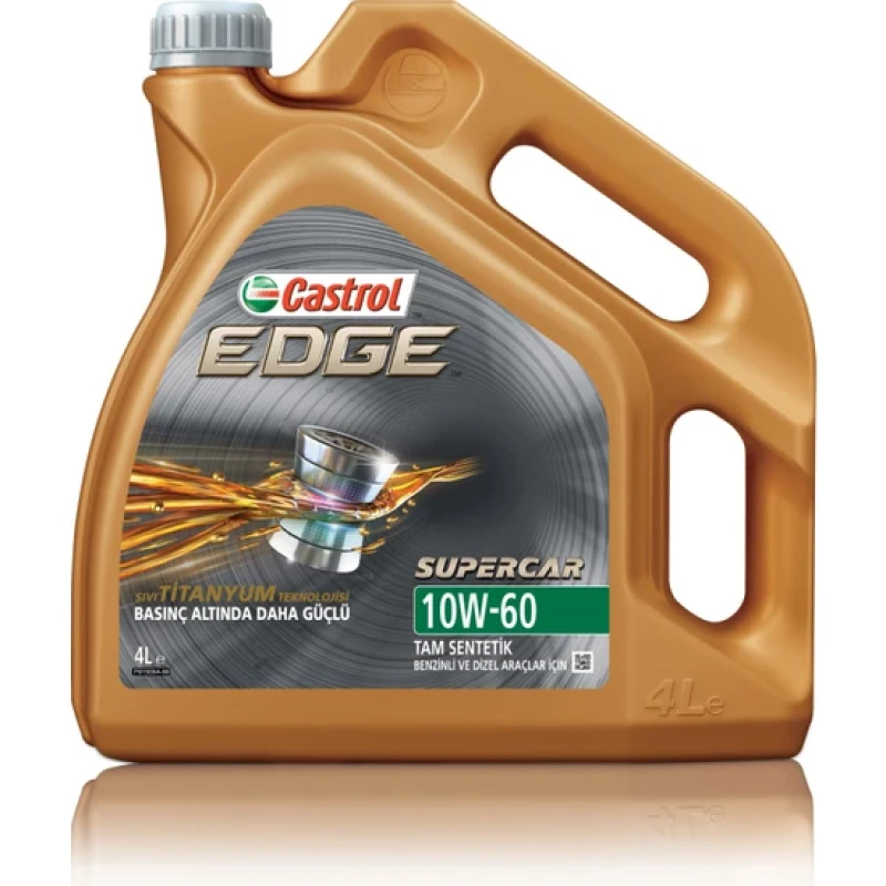 Castrol Edge Supercar 10W-60 4 lt Motor Yağı